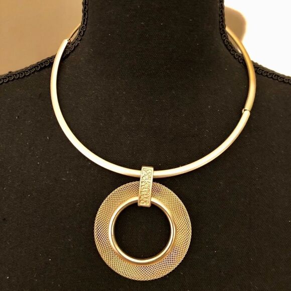 Chico’s Medallion Necklace - Picture 2 of 3